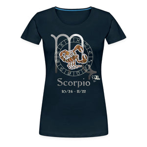 Horoscope - Scorpio Female Women’s Premium T-Shirt | Spreadshirt 813 SPOD 