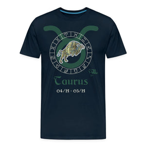 Horoscope - Taurus Male Men's Premium T-Shirt | Spreadshirt 812 SPOD 