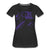 I Love The Color Purple - T-shirt Design by JB Rae Women’s Premium T-Shirt Showfor Inc. black S 