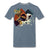 JAZZ - BUD POWELL - T-shirt Design by JB Rae Men's Premium T-Shirt Showfor Inc. steel blue S 