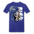 JAZZ - CHARLIE PARKER - T-shirt Design by JB Rae Men's Premium T-Shirt Showfor Inc. royal blue S 