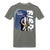 JAZZ - CHARLIE PARKER - T-shirt Design by JB Rae Men's Premium T-Shirt Showfor Inc. asphalt gray S 