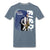 JAZZ - CHARLIE PARKER - T-shirt Design by JB Rae Men's Premium T-Shirt Showfor Inc. steel blue S 