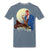 JAZZ - COLEMAN HAWKINS - T-shirt Design by JB Rae Men's Premium T-Shirt Showfor Inc. steel blue S 