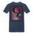 JAZZ - DEXTER GORDON - T-shirt Design by JB Rae Men's Premium T-Shirt Showfor Inc. navy S 