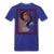 JAZZ - DEXTER GORDON - T-shirt Design by JB Rae Men's Premium T-Shirt Showfor Inc. royal blue S 