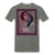 JAZZ - DEXTER GORDON - T-shirt Design by JB Rae Men's Premium T-Shirt Showfor Inc. asphalt gray S 