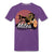 JAZZ - MILES DAVIS - T-shirt Design by JB Rae Men's Premium T-Shirt Showfor Inc. purple S 