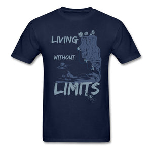 Lets Climb - T-shirt Design by JB Rae Gildan Ultra Cotton Adult T-Shirt Showfor Inc. navy S 
