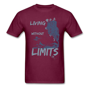 Lets Climb - T-shirt Design by JB Rae Gildan Ultra Cotton Adult T-Shirt Showfor Inc. burgundy S 