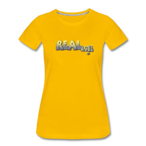Love - Five - T-shirt Design by JB Rae Women’s Premium T-Shirt | Spreadshirt 813 Showfor Inc. sun yellow S 