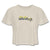 Love - Five - T-shirt Design by JB Rae Women's Cropped T-Shirt | Bella+Canvas B8882 Showfor Inc. dust S 