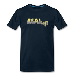 Love - Five - T-shirt Design by JB Rae Men's Premium T-Shirt | Spreadshirt 812 Showfor Inc. deep navy S 