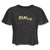 Love - Five - T-shirt Design by JB Rae Women's Cropped T-Shirt | Bella+Canvas B8882 Showfor Inc. deep heather S 