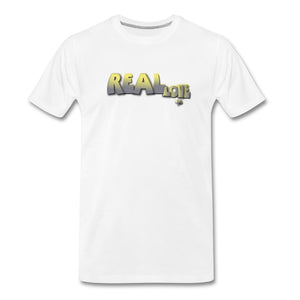 Love - Five - T-shirt Design by JB Rae Men's Premium T-Shirt | Spreadshirt 812 Showfor Inc. white S 