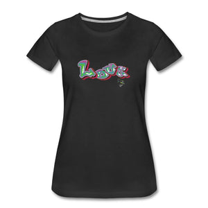 Love - Three - T-shirt Design by JB Rae Women’s Premium T-Shirt | Spreadshirt 813 Showfor Inc. black S 