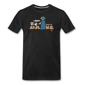 Love To Drive Men's Premium T-Shirt | Spreadshirt 812 Showfor Inc. black S 