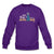Love To Drive Unisex Crewneck Sweatshirt | Gildan 18000 Showfor Inc. purple S 