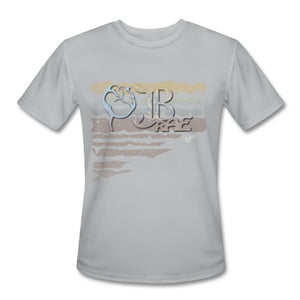Style Men’s Moisture Wicking Performance T-Shirt | Sport-Tek ST350 Showfor Inc. silver S 