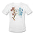 Tennis - Eighteen - T-shirt Design by JB Rae Men’s Moisture Wicking Performance T-Shirt | Sport-Tek ST350 Showfor Inc. white S 