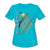 Tennis - Five - T-shirt Design by JB Rae Women's Moisture Wicking Performance T-Shirt | SanMar LST350 Showfor Inc. turquoise S 