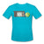 Tennis - Four - T-shirt Design by JB Rae Men’s Moisture Wicking Performance T-Shirt | Sport-Tek ST350 Showfor Inc. turquoise S 