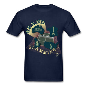 Tennis - Grand Slam - T-shirt Design by JB Rae Gildan Ultra Cotton Adult T-Shirt Showfor Inc. navy S 