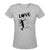 Tennis - Love - T-shirt Design by JB Rae Women's V-Neck T-Shirt Showfor Inc. gray S 