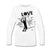 Tennis - Love - T-shirt Design by JB Rae Men's Premium Long Sleeve T-Shirt Showfor Inc. white S 