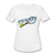 Tennis - Seven - T-shirt Design by JB Rae Women's Moisture Wicking Performance T-Shirt | SanMar LST350 Showfor Inc. white S 