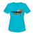 Tennis - Six - T-shirt Design by JB Rae Women's Moisture Wicking Performance T-Shirt | SanMar LST350 Showfor Inc. turquoise S 