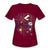 Tennis - Ten - T-shirt Design by JB Rae Women's Moisture Wicking Performance T-Shirt | SanMar LST350 Showfor Inc. burgundy S 