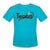 Tennis - Three - T-shirt Design by JB Rae Men’s Moisture Wicking Performance T-Shirt | Sport-Tek ST350 Showfor Inc. turquoise S 