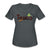 Tennis - Three - T-shirt Design by JB Rae Women's Moisture Wicking Performance T-Shirt | SanMar LST350 Showfor Inc. charcoal S 