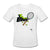Tennis - Twelve - T-shirt Design by JB Rae Men’s Moisture Wicking Performance T-Shirt | Sport-Tek ST350 Showfor Inc. white S 