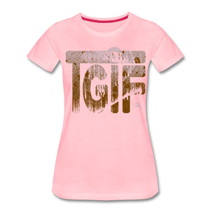 TGIF Two Women’s Premium T-Shirt | Spreadshirt 813 Showfor Inc. pink S 