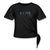 Workout 1 Women's Knotted T-Shirt | Spreadshirt 1404 Showfor Inc. black S 