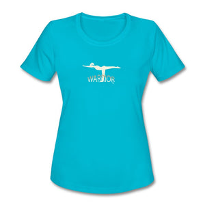 Workout 2 Women's Moisture Wicking Performance T-Shirt | SanMar LST350 Showfor Inc. turquoise S 