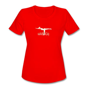 Workout 2 Women's Moisture Wicking Performance T-Shirt | SanMar LST350 Showfor Inc. red S 