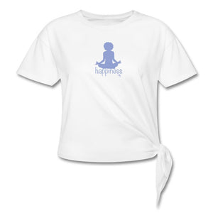 Workout 3 Women's Knotted T-Shirt | Spreadshirt 1404 Showfor Inc. white S 