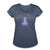 WORKOUT 3 Women's Tri-Blend V-Neck T-Shirt | TSC 6750VL Showfor Inc. navy heather S 